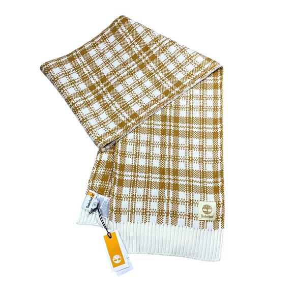 Timberland Accessories - Timberland Plaid Knit Scarf - 10”x64”